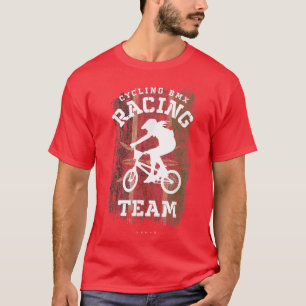 Camiseta Mulheres BMX Bike Kenya Flag Cycling Racing B