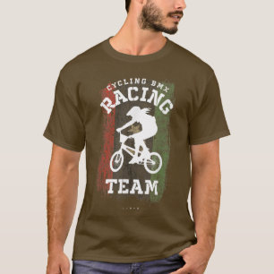 Camiseta Mulheres BMX Bike Libya Banking Cycling Racing B