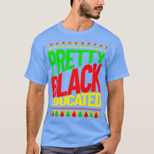 Camiseta Mulheres Bonito Enfermeiras Negras Educadas Enferm