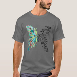 Camiseta Mulheres Borboleta Hippie Floral Hippy Eu Sou A Te