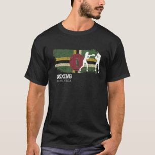 Camiseta Mulheres Boxando Dominica Combate à Luta Esportiva