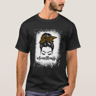 Camiseta Mulheres Branqueadas Bônus Mãe Vida Leopardo Mensa