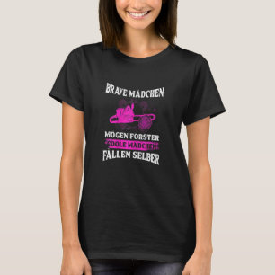 Camiseta Mulheres Bravas Garotas Como Forester Legal Cai