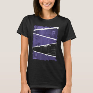 Camiseta Mulheres Buda Homens Budismo Moda Meditação Roxo