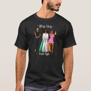 Camiseta Mulheres Cabeleireiros Cabeleireiras Beleza Irland