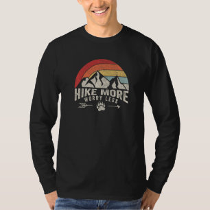 Camiseta Mulheres Caminhando Montanha  Retro Caminhada Mais