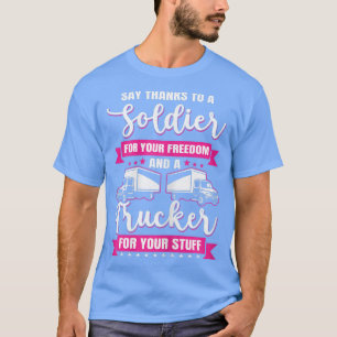 Camiseta Mulheres Caminhantes Caminhantes Caminhão de Tru