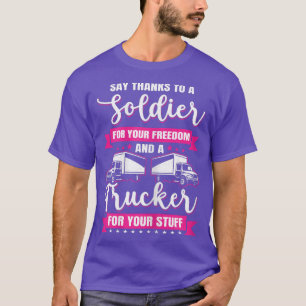 Camiseta Mulheres Caminhantes Caminhantes Caminhão de Tru