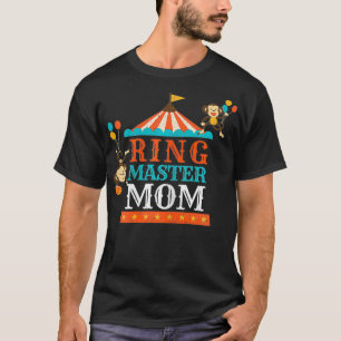 Camiseta Mulheres Cantando Mãe Festa De Circo Mãe Mãe Mãe M