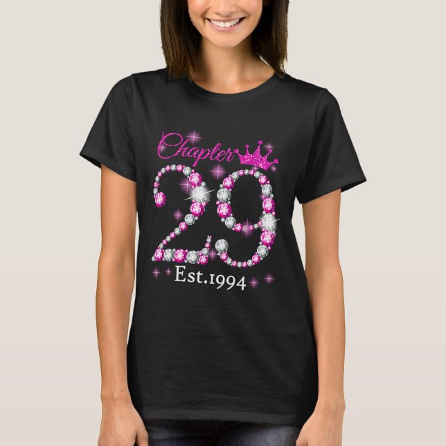 Camiseta Mulheres Capítulo 29 Fabuloso Desde 1994 29º Anive (Frente)