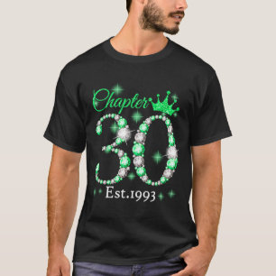 Camiseta Mulheres Capítulo 30 EST 1993 30 Anos 30