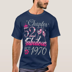 Camiseta Mulheres Capítulo 52 Fabuloso Desde 1970 52º Anive