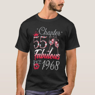 Camiseta Mulheres Capítulo 55 Fabuloso Desde 1968 55º Anive