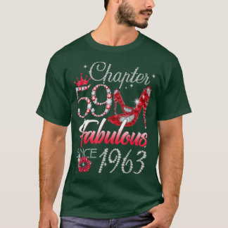 Camiseta Mulheres Capítulo 59 Fabuloso Desde 1963 59º Anive