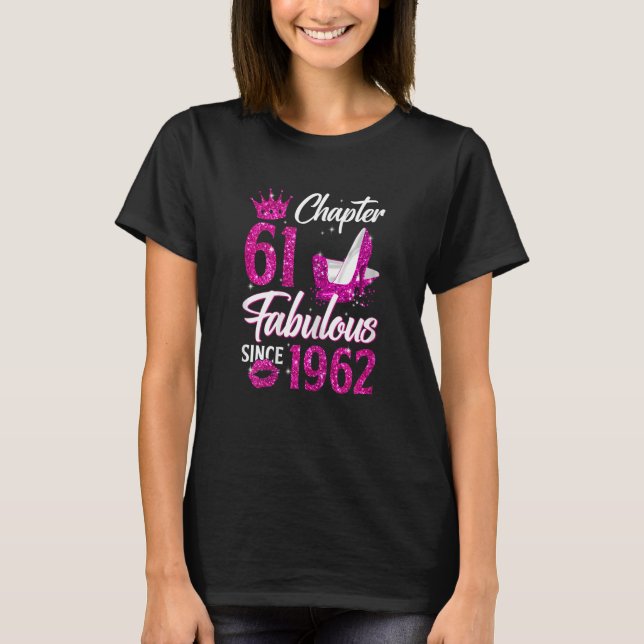 Camiseta Mulheres Capítulo 61 Fabuloso Desde 1962 61rua Bir (Frente)