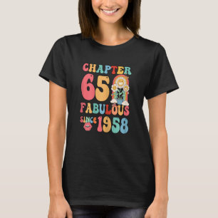 Camiseta Mulheres Capítulo 65 Fabuloso Desde 1958 Vintage G