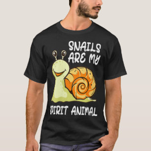 Camiseta Mulheres Caracóis Engraçados Caracóis De Amor São