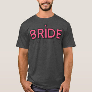 Camiseta Mulheres Casando Recens casados da Brigada da Noiv