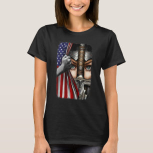 Camiseta Mulheres Cavaleiros Templários Eu Sou Uma Criança