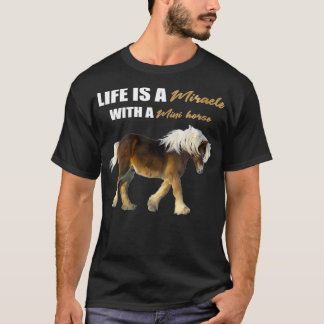 Camiseta Mulheres Cavalo Miniatura Mini Cavalo Pet Cavalo L