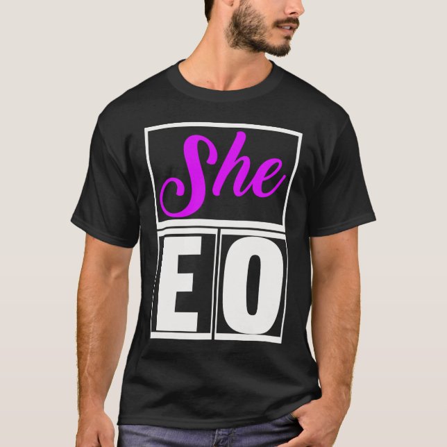 Camiseta Mulheres CEO de Pequenas Empresas (Frente)