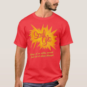 Camiseta Mulheres chegando à América do logotipo Glo Alma V