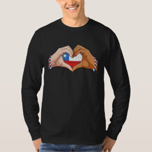 Camiseta Mulheres Chilenas Homens Patrióticos Bandeira Chil