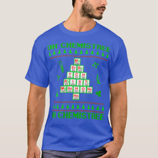 Camiseta Mulheres Ciência Natal Oh Química Livre Química