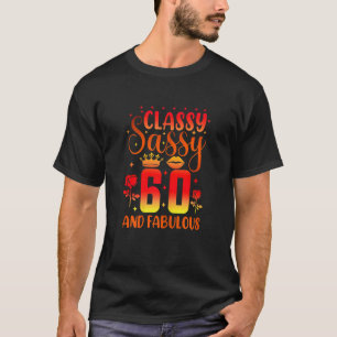 Camiseta Mulheres Clássicas Sassy 60 E Fabuloso 60º Anivers