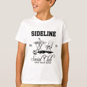 Camiseta Mulheres Clube Social à Margem Dia de Jogo da Mãe