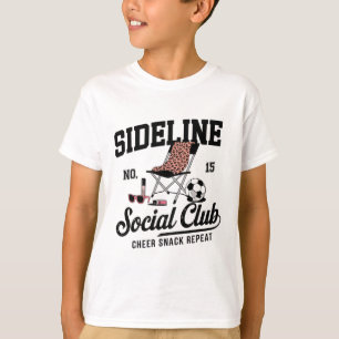 Camiseta Mulheres Clube Social Lateral Mãe de Futebol Dia d