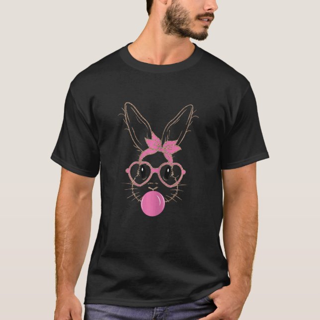 Camiseta Mulheres Coelho Coelho Coelho Coelho Coelhando Pás (Frente)