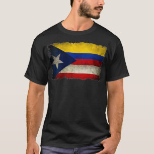 Camiseta Mulheres Colombianas porto-riquenha Boricua Paisa