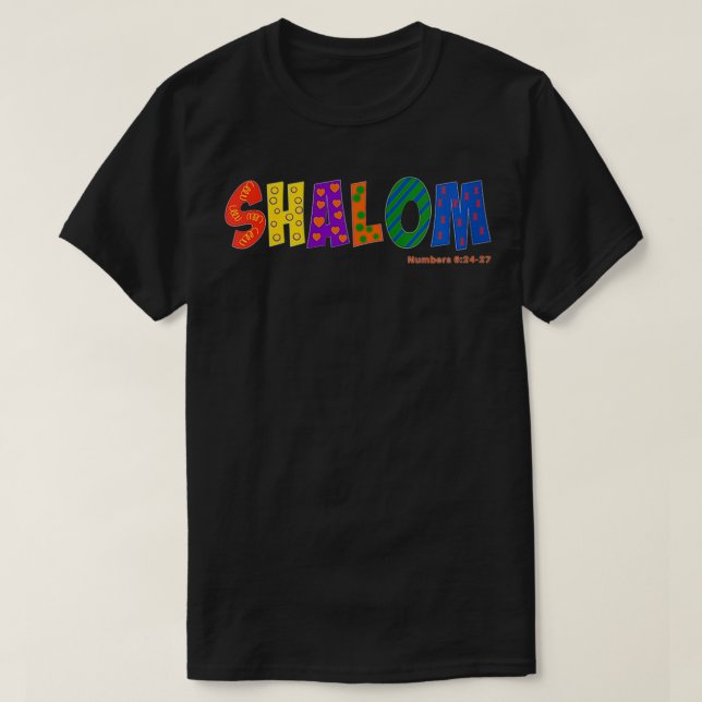 Camiseta Mulheres Coloridas Shalom VNeck (Frente do Design)