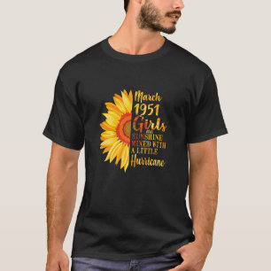 Camiseta Mulheres Com 71 Anos De Nascer Em Março De 1951 71