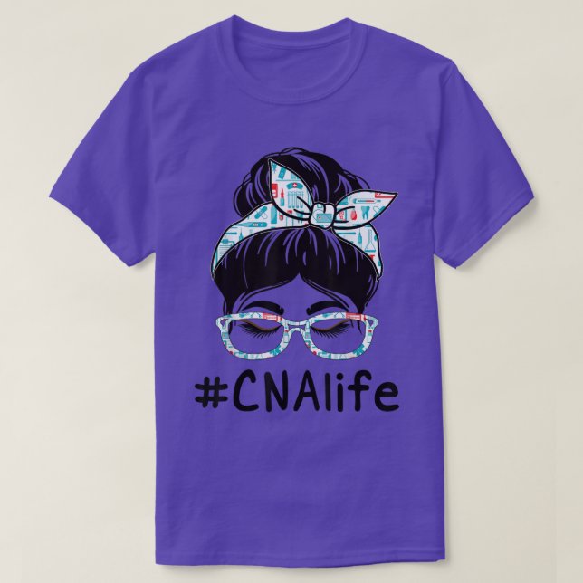 Camiseta Mulheres com Apreciação de Assistente de Enfermage (Frente do Design)