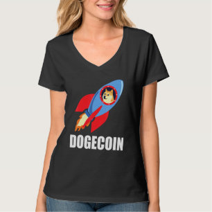 Camiseta Mulheres com Dogecoin Homens Com Tamanho 2xl 3xl H