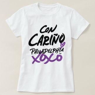 Camiseta Mulheres com o Love no t-shirt espanhol