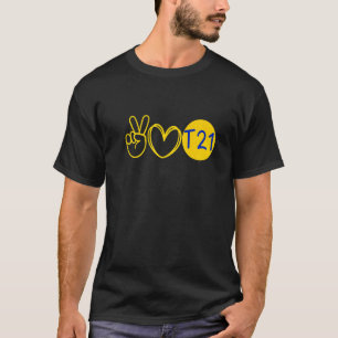 Camiseta Mulheres com T21, Homens e Crianças com Síndrome d