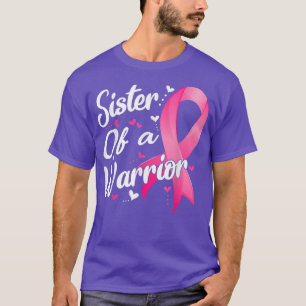 Camiseta Mulheres Combatem Irmã Do Guerreiro Cancer De Mama
