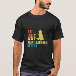 Camiseta Mulheres Comem Dormem Andam São Bernardo Repita St