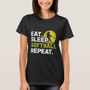Camiseta Mulheres Comem Dormem Softll Repetem Design Divert