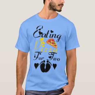 Camiseta Mulheres Comendo Pizza Para Dois Anunciantes Engra