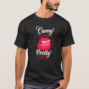 Camiseta Mulheres Confiantes Fortes ou Hips Curvas e Li Bon