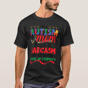 Camiseta Mulheres Conscientização do Autismo Mãe Autismo