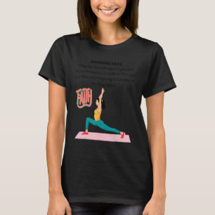 Camiseta Mulheres Cristãs Meninas Yoga Fitness Treino Acade