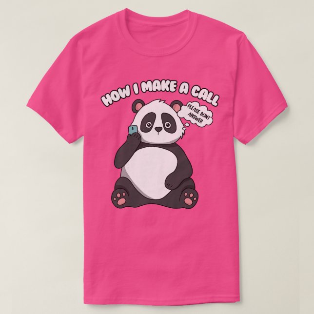 Camiseta Mulheres Cute Panda Bear Premium (Frente do Design)