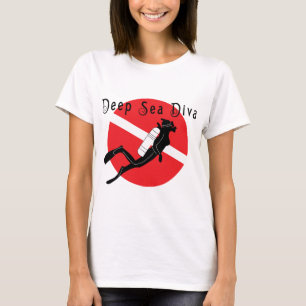 Camiseta Mulheres da diva do mar profundo