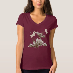 Camiseta Mulheres da fantasia da libélula superiores