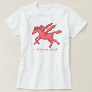 Camiseta Mulheres da legião de Pegasus (vários estilos)